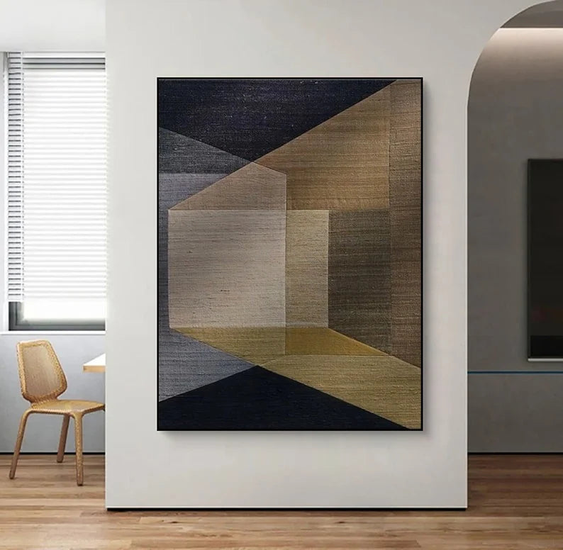 Wabi Sabi Art Abstract Tranquility Art Painting #AB061