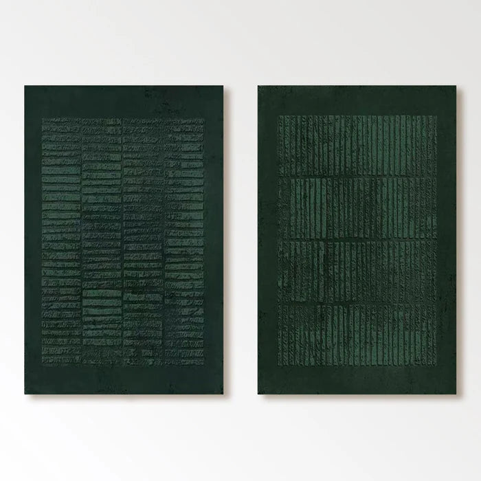 Wabi Sabi Abstract Wall Art Set of 2 #WS054