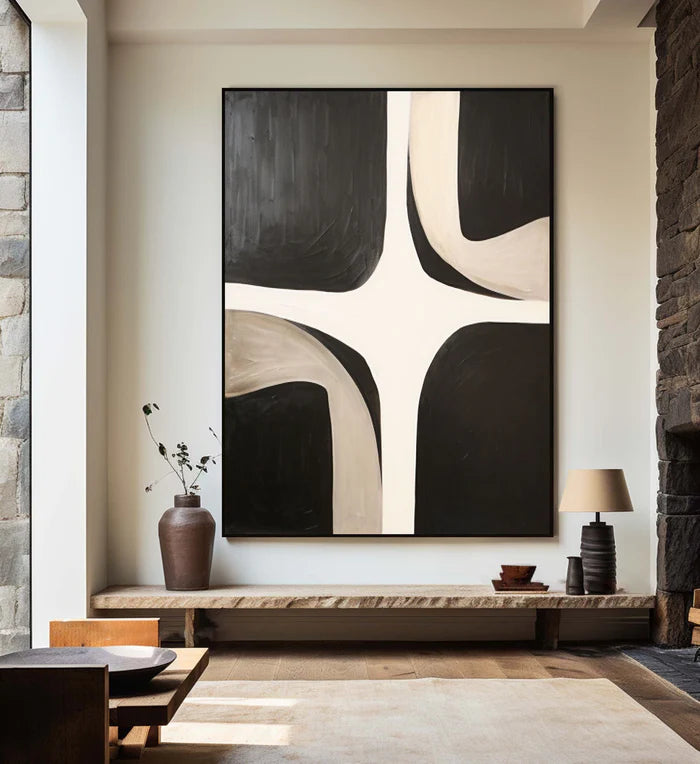 Wabi Sabi Art Abstract Tranquility Art Painting #AB066