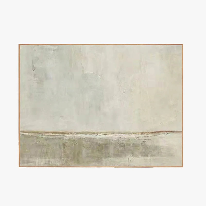 Wabi Sabi Art White Minimalist #WM025