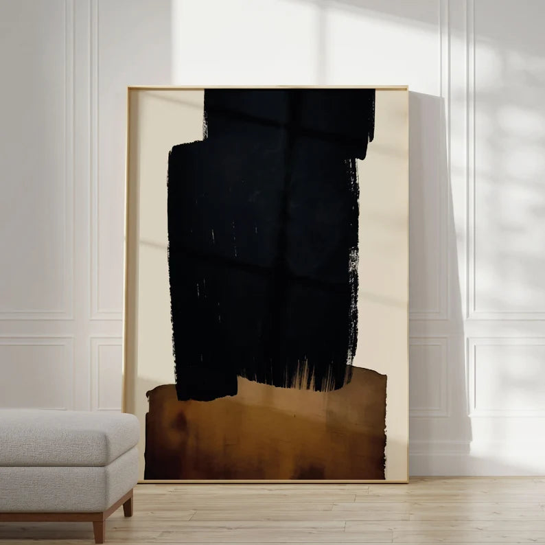 Wabi Sabi Abstract Wall Art #WS036