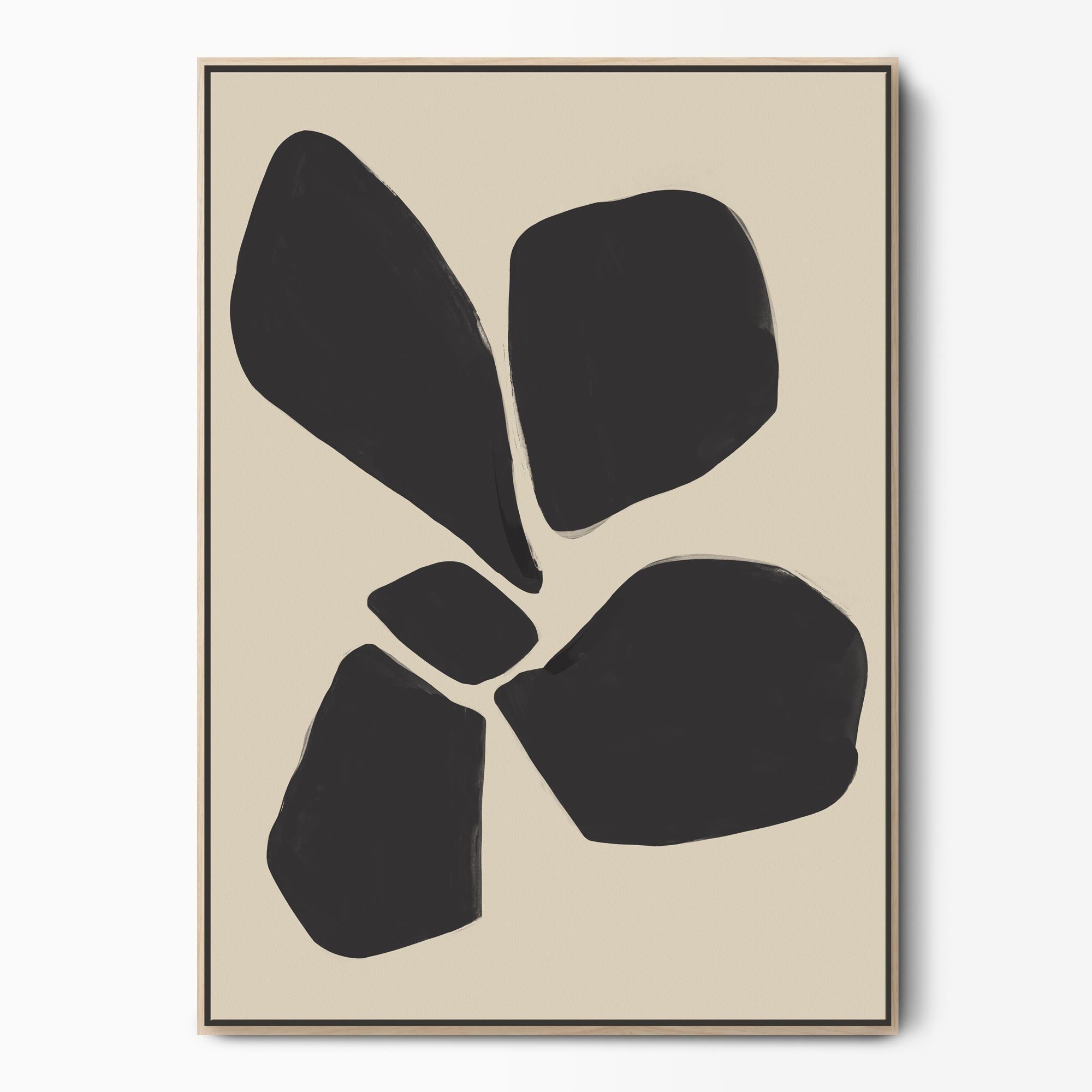 Wabi Sabi Art Abstract Tranquility Art Painting #AB049