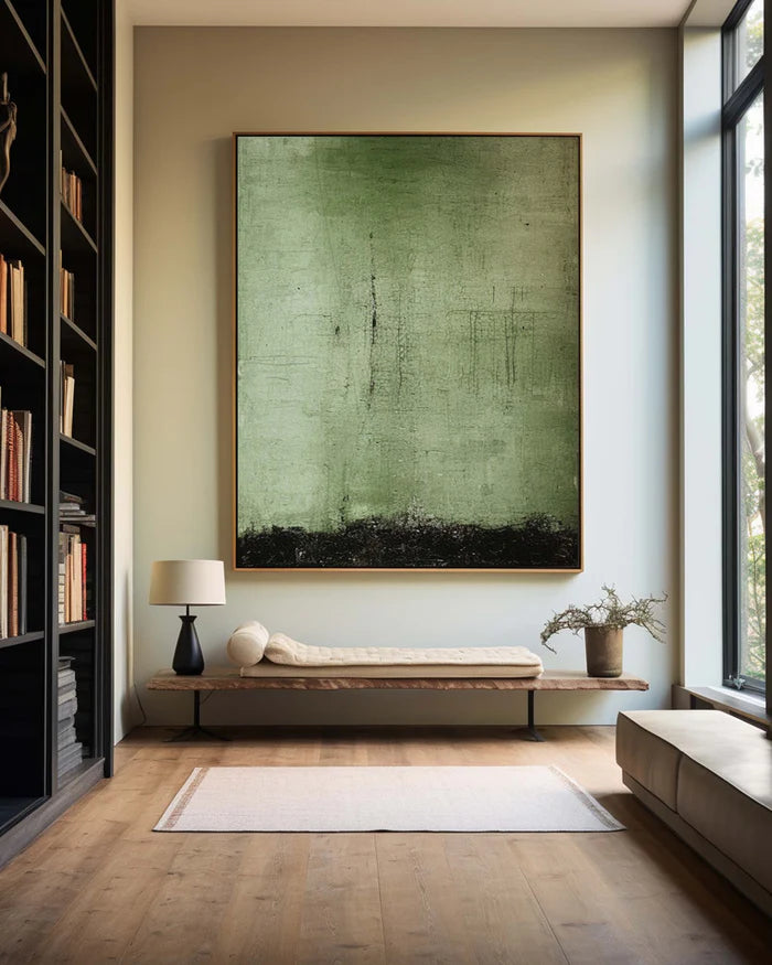 Wabi Sabi Art Abstract Tranquility Art Painting #AB024