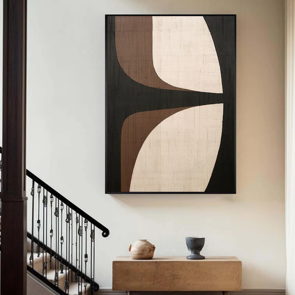 Wabi Sabi Art Abstract Tranquility Art Painting #AB073