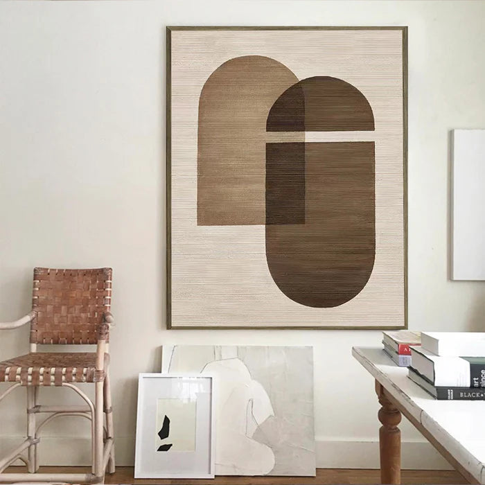 Wabi Sabi Art Abstract Tranquility Art Painting #AB011