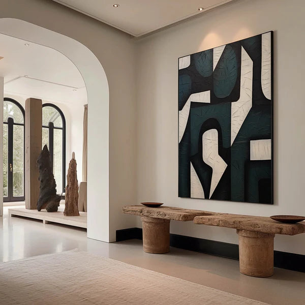 Wabi Sabi Art Abstract Tranquility Art Painting #AB062