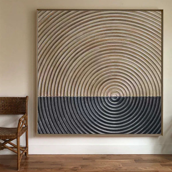 Wabi Sabi Art Abstract Tranquility Art Painting #AB064