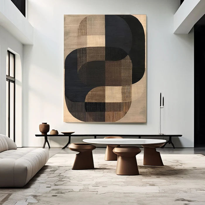 Wabi Sabi Art Abstract Tranquility Art Painting #AB030