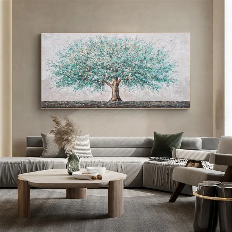 Flower And Tree Wall Art #FT002