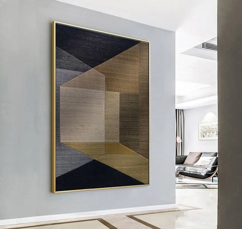 Wabi Sabi Art Abstract Tranquility Art Painting #AB061