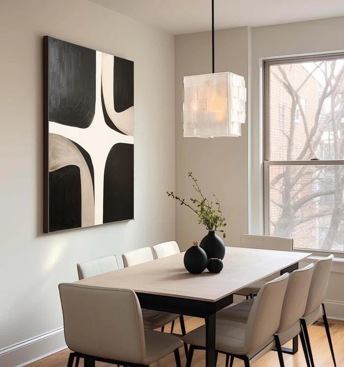 Wabi Sabi Art Abstract Tranquility Art Painting #AB066