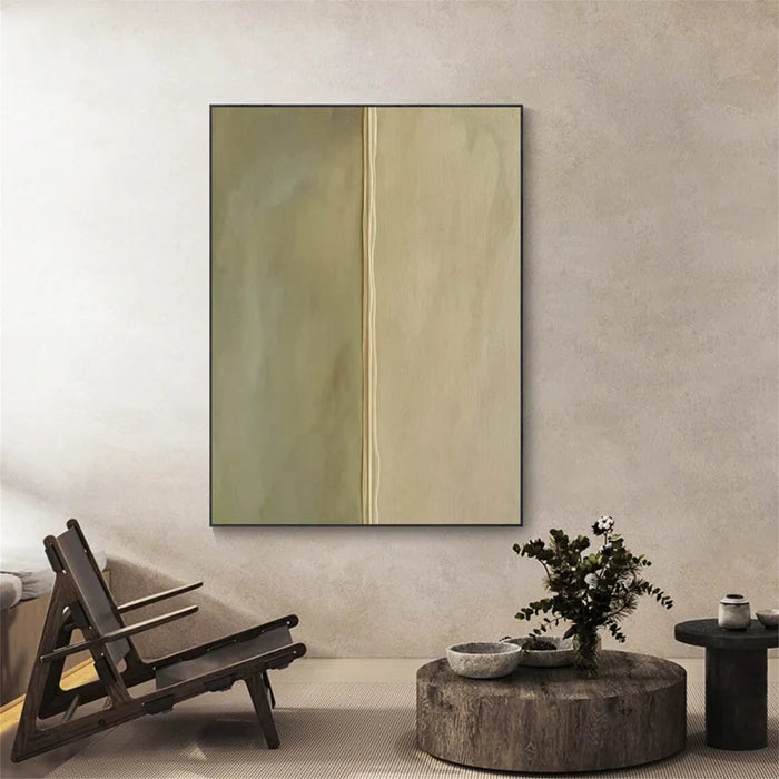 Wabi Sabi Art Abstract Tranquility Art Painting #AB075