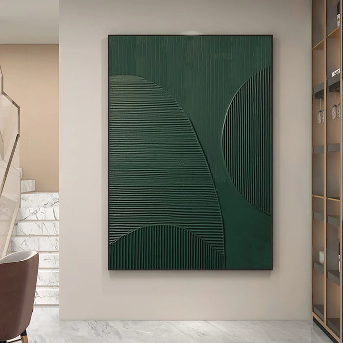 Wabi Sabi Art Minimalist Art Painting With Plaster Texture #BM023