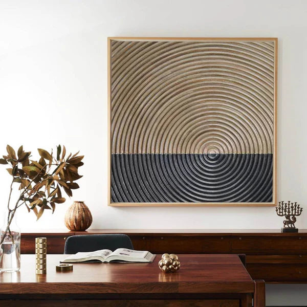 Wabi Sabi Art Abstract Tranquility Art Painting #AB064