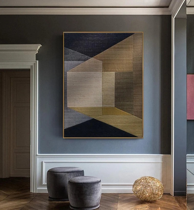 Wabi Sabi Art Abstract Tranquility Art Painting #AB061