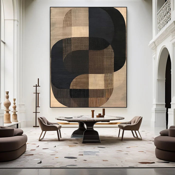 Wabi Sabi Art Abstract Tranquility Art Painting #AB030