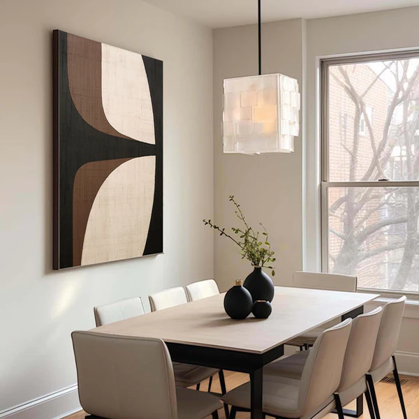 Wabi Sabi Art Abstract Tranquility Art Painting #AB073