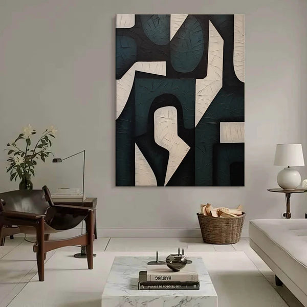 Wabi Sabi Art Abstract Tranquility Art Painting #AB062