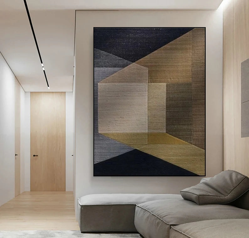 Wabi Sabi Art Abstract Tranquility Art Painting #AB061