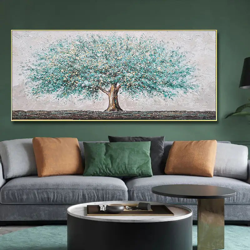 Flower And Tree Wall Art #FT002