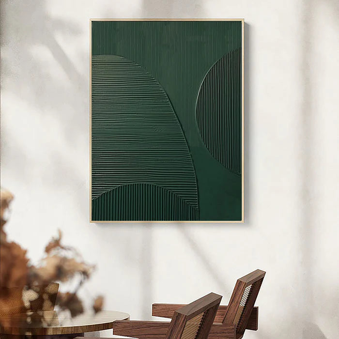 Wabi Sabi Art Minimalist Art Painting With Plaster Texture #BM023