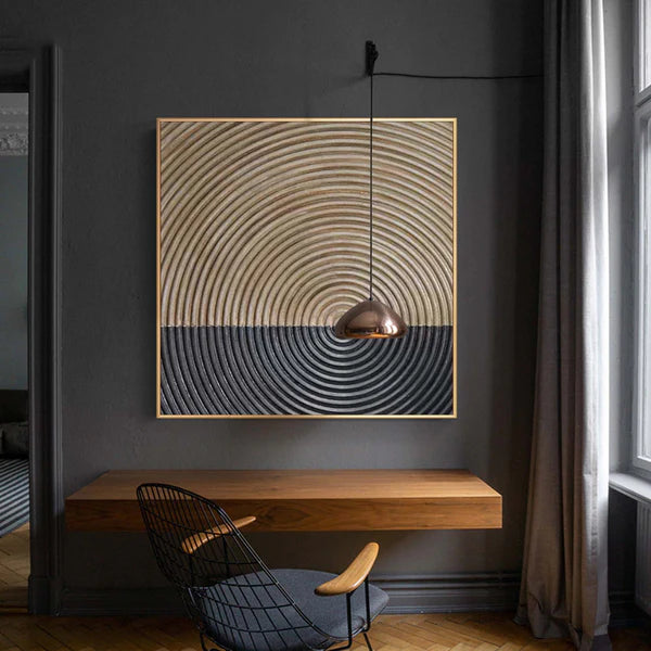 Wabi Sabi Art Abstract Tranquility Art Painting #AB064