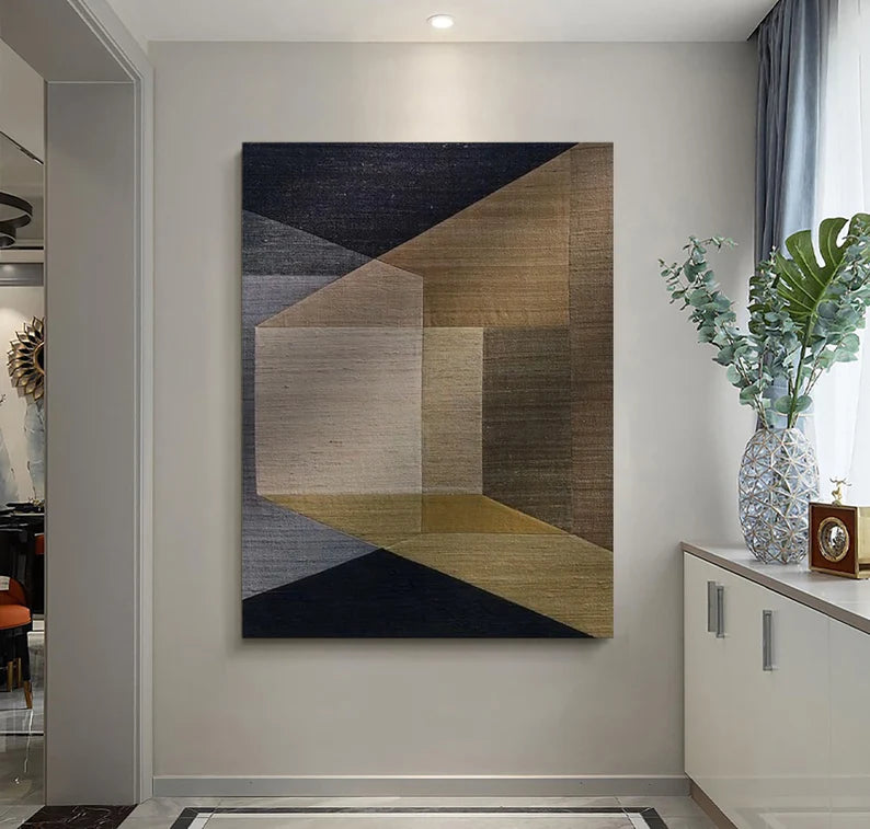 Wabi Sabi Art Abstract Tranquility Art Painting #AB061