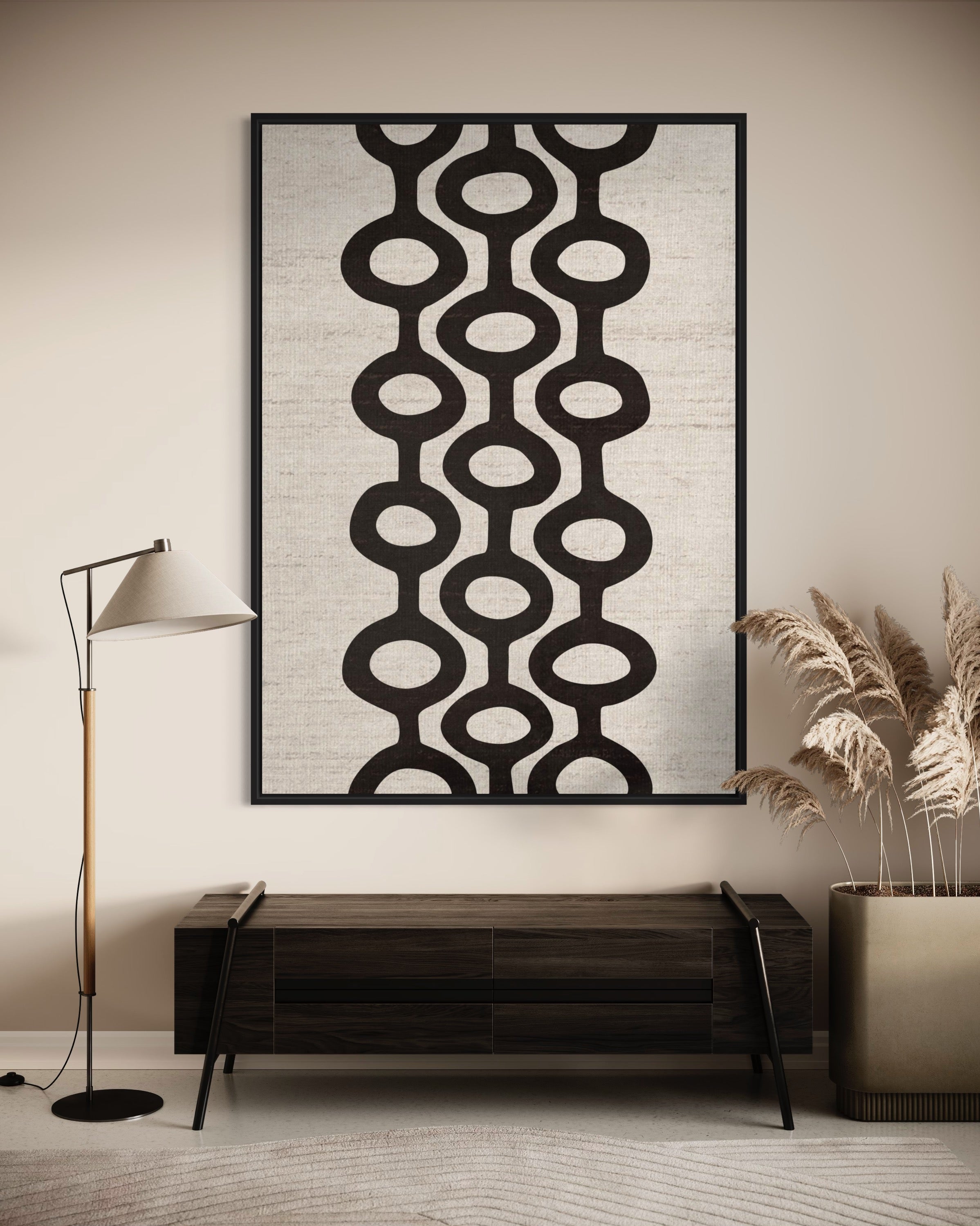 Wabi Sabi Art Abstract Tranquility Art Painting #AB056