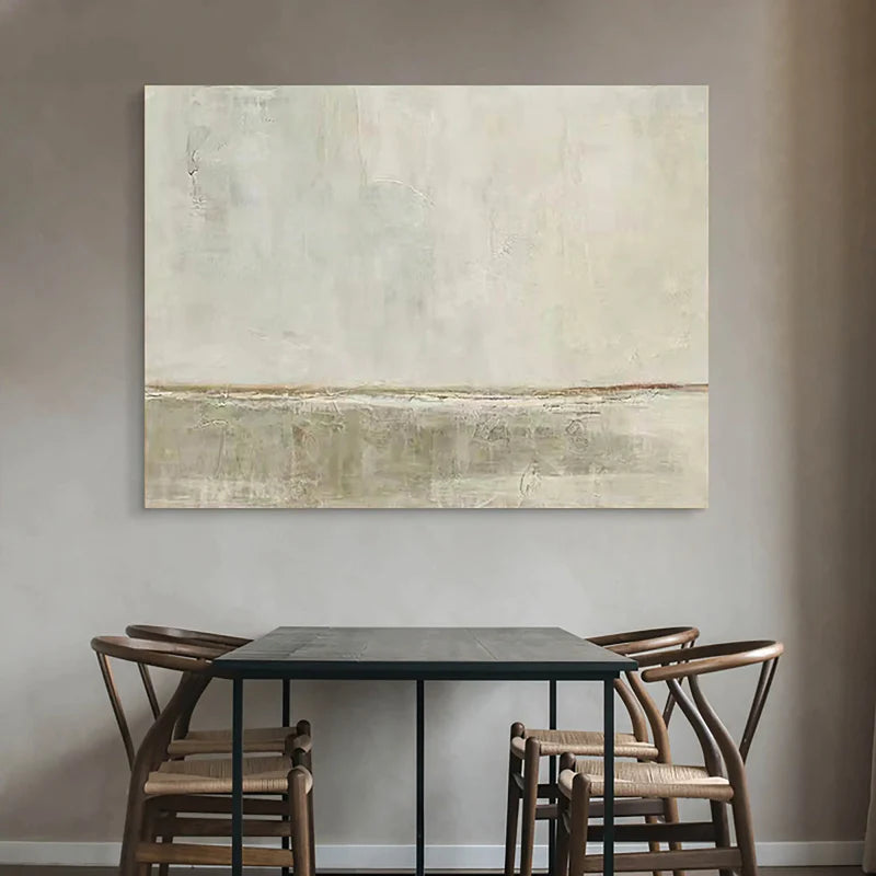 Wabi Sabi Art White Minimalist #WM025
