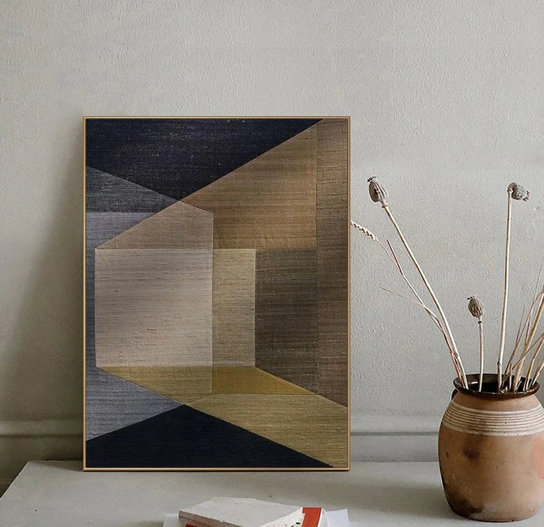 Wabi Sabi Art Abstract Tranquility Art Painting #AB061