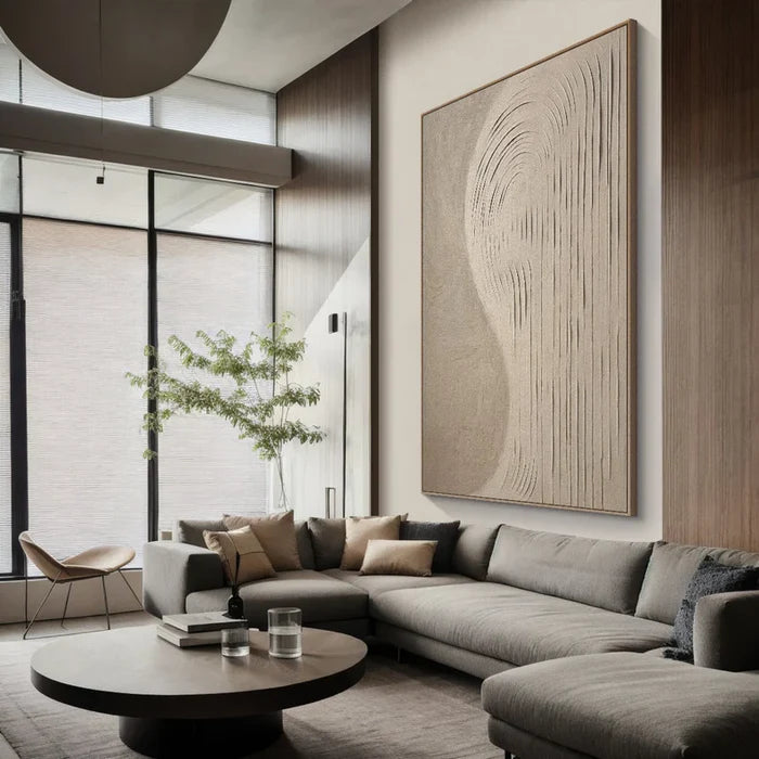 Wabi Sabi Art Abstract Tranquility Art Painting #AB050