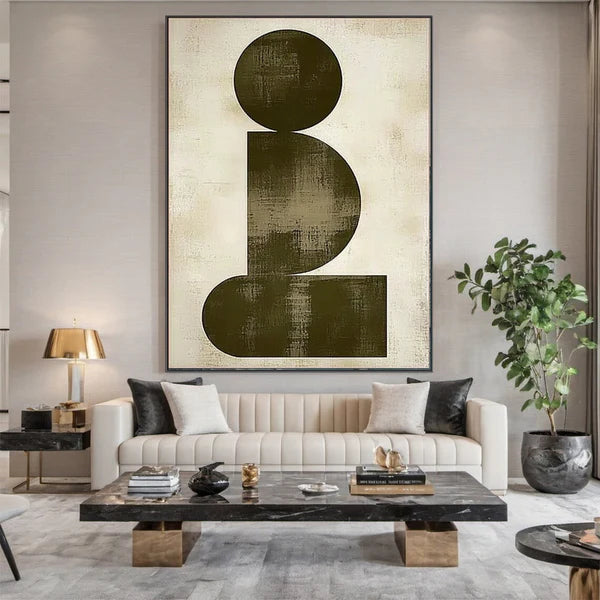 Wabi Sabi Art Abstract Tranquility Art Painting #AB072