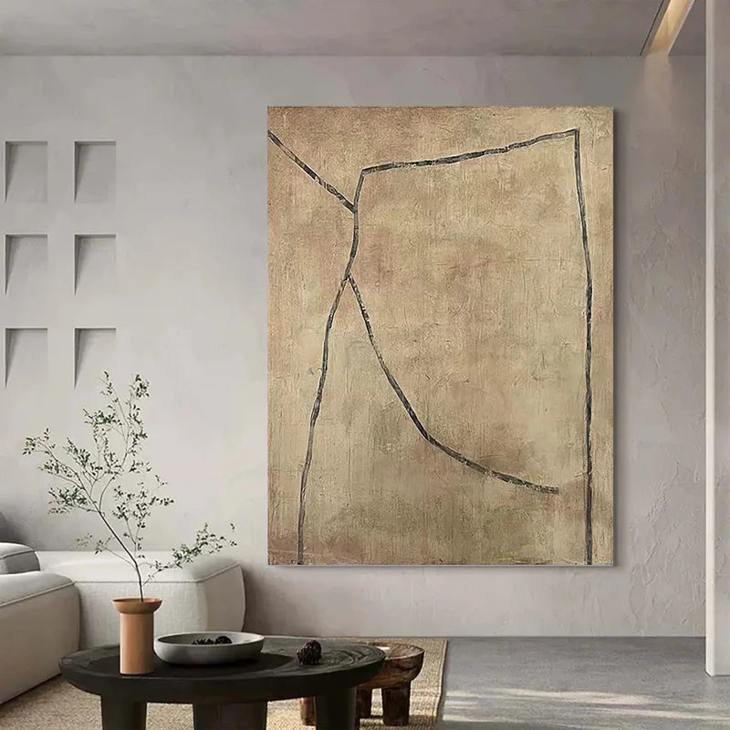 Wabi Sabi Abstract Wall Art #WS052