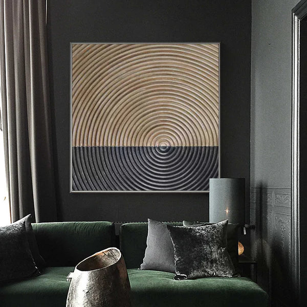 Wabi Sabi Art Abstract Tranquility Art Painting #AB064