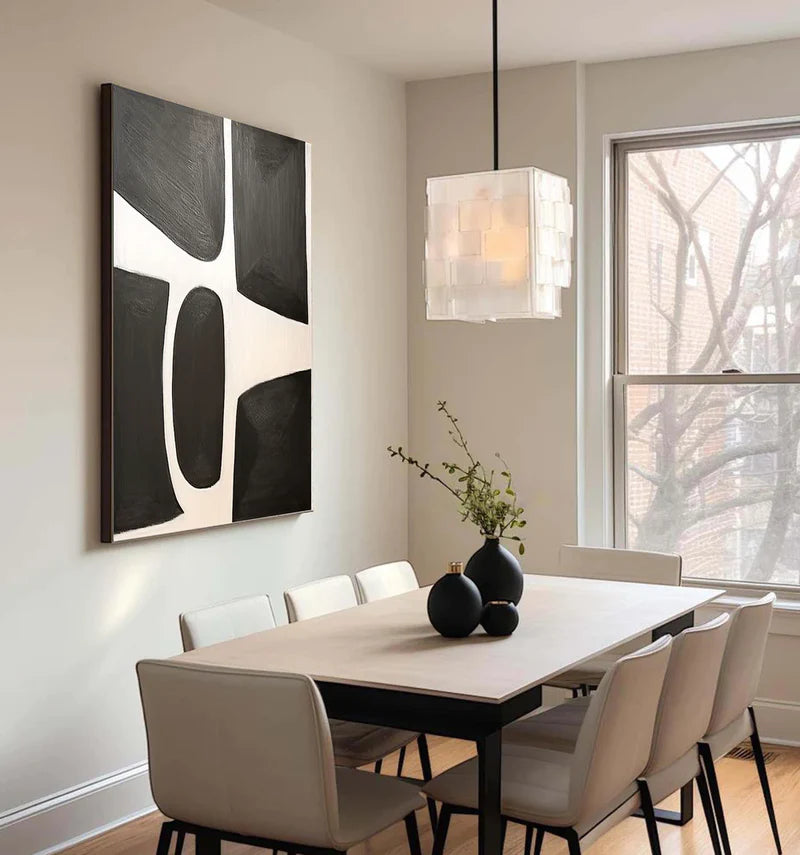 Wabi Sabi Art Plaster Wall Art Abstract Tranquility Art Painting #AB027