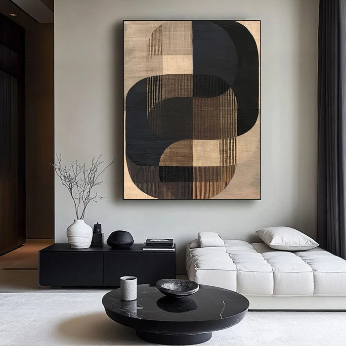 Wabi Sabi Art Abstract Tranquility Art Painting #AB030