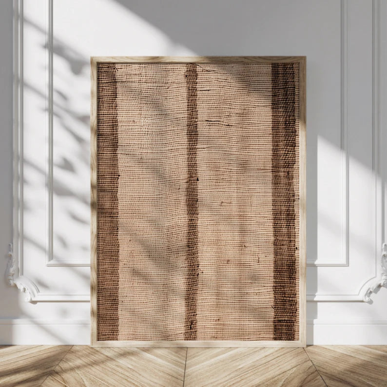 Wabi Sabi Art Abstract Tranquility Art Painting #AB008