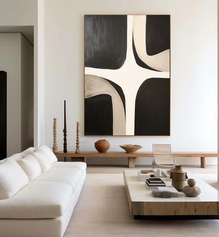 Wabi Sabi Art Abstract Tranquility Art Painting #AB066