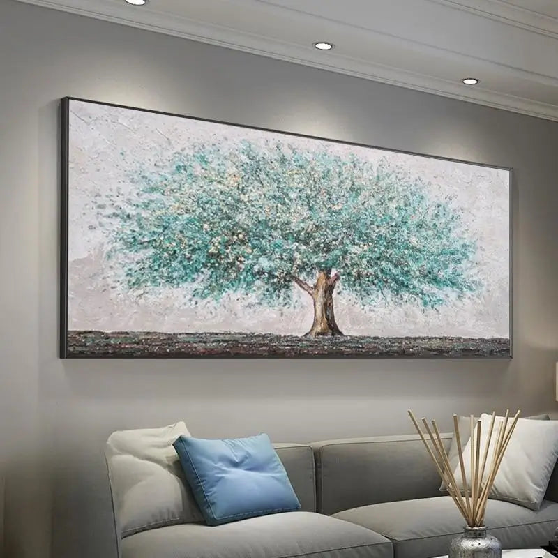 Flower And Tree Wall Art #FT002