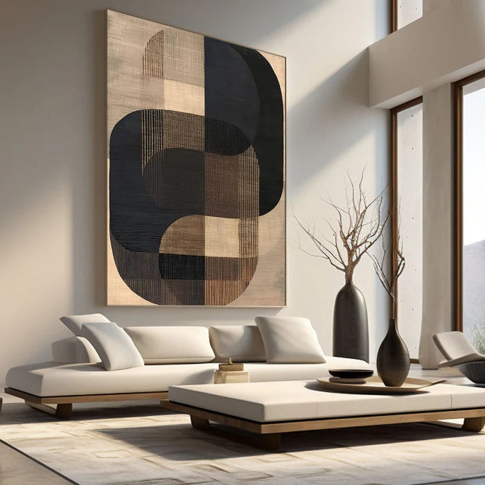 Wabi Sabi Art Abstract Tranquility Art Painting #AB030