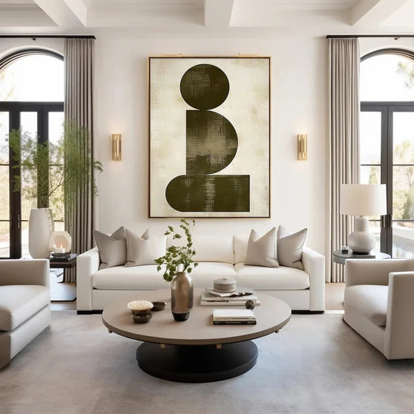 Wabi Sabi Art Abstract Tranquility Art Painting #AB072