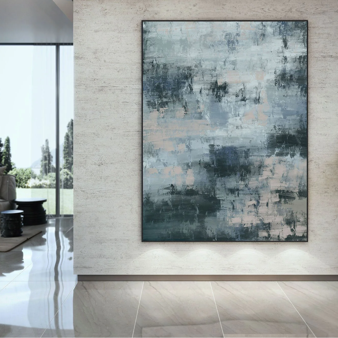 Wabi Sabi Abstract Wall Art #WS068