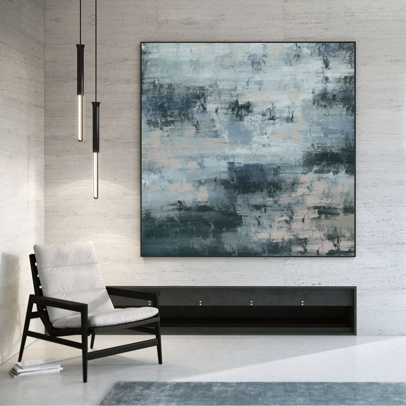 Wabi Sabi Abstract Wall Art #WS068