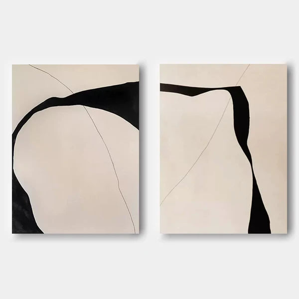 Abstract Tranquility Wall Art Set of 2 #AB012