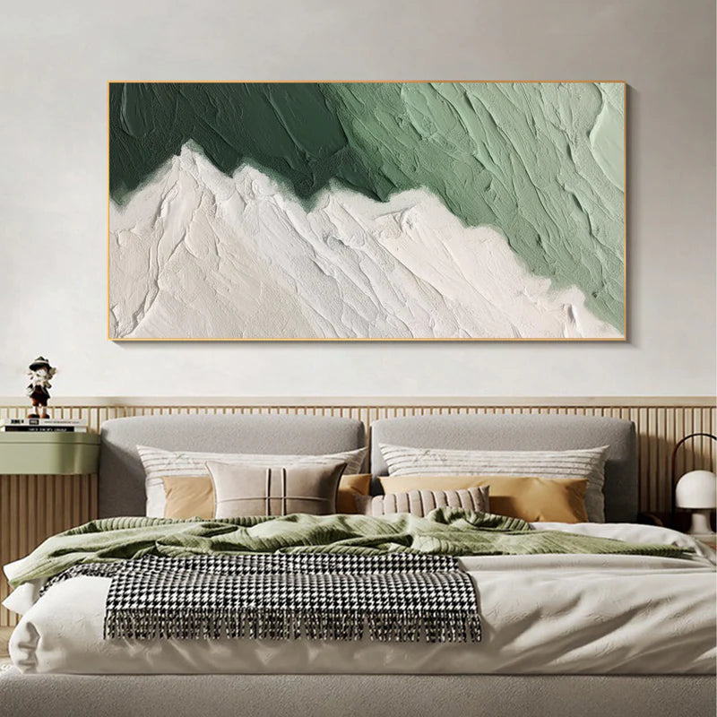 Ocean And Sky Plaster Textured Wall Art #OS018