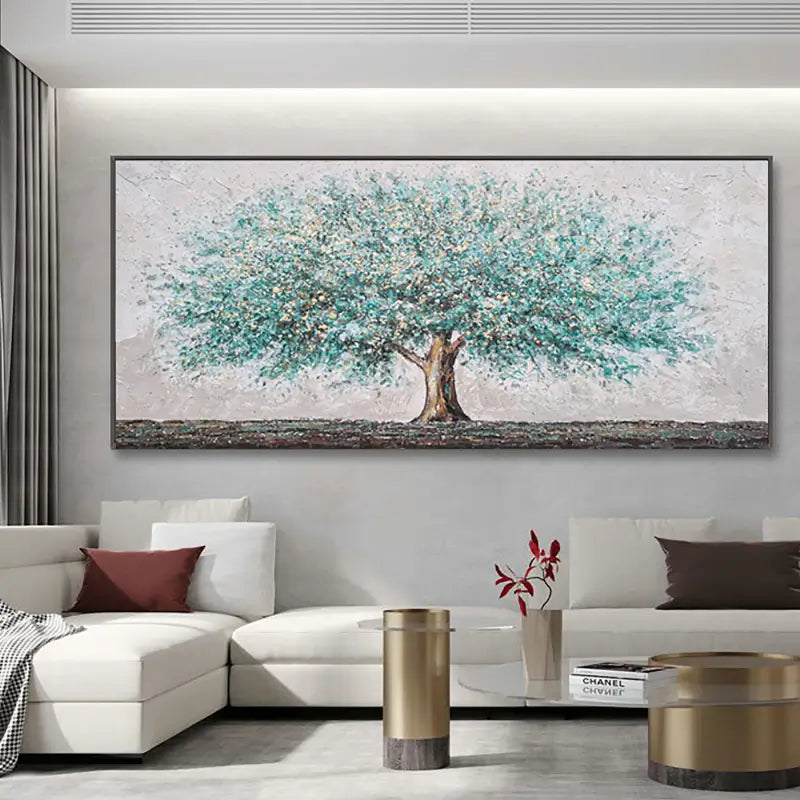 Flower And Tree Wall Art #FT002