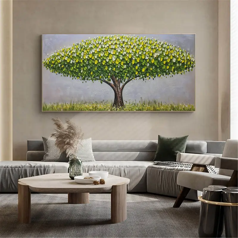 Flower And Tree Wall Art #FT001