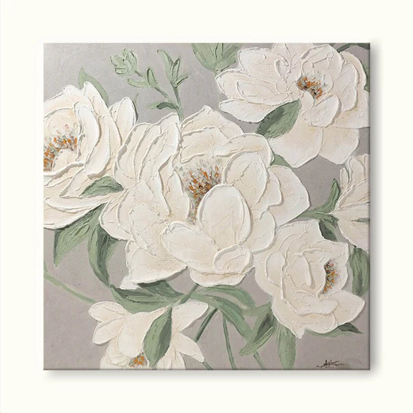 Colorful Flower And Tree Wall Art #FT027