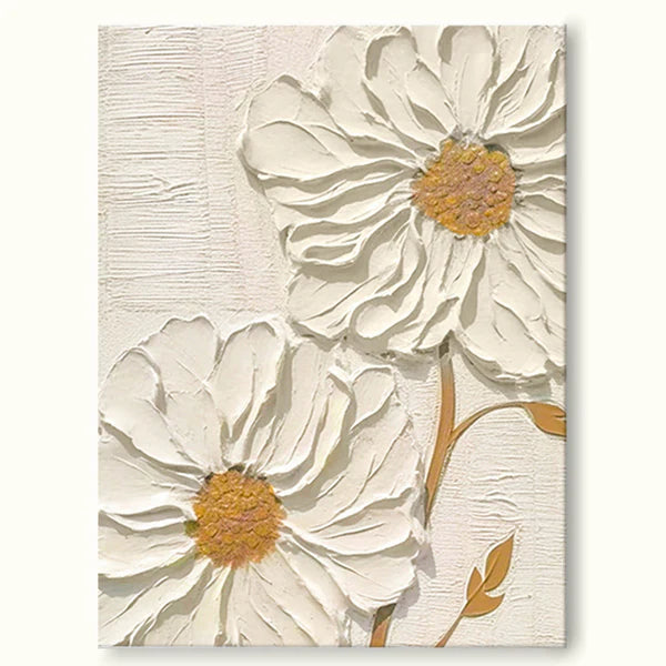 Colorful Flower And Tree Wall Art #FT026