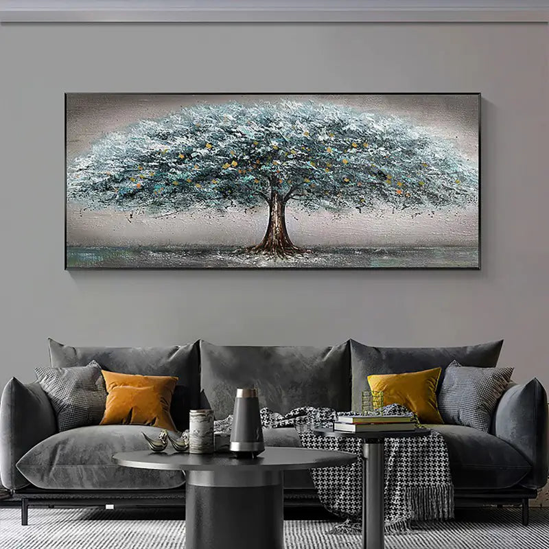 Flower And Tree Wall Art #FT003